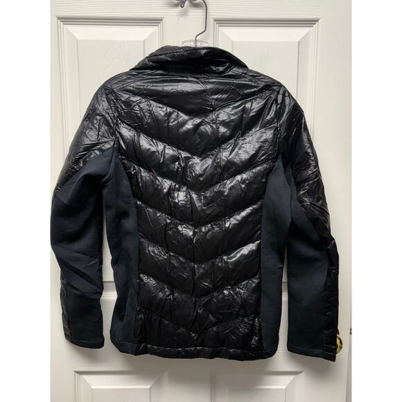 Descente Hybrid Puffer Jacket Black Women’s Small – Excellent Condition - Picture 2 of 8